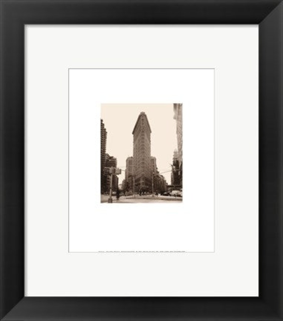 Framed Art Flatiron Building by Walter Gritsik | NYC Architecture